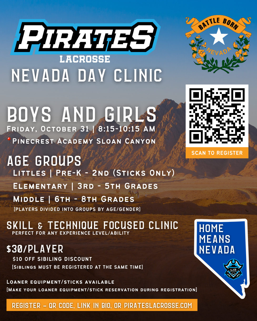 Nevada Day Clinic 2025